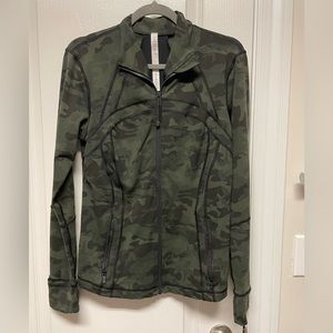 Lululemon Define Camo Zip up jacket
